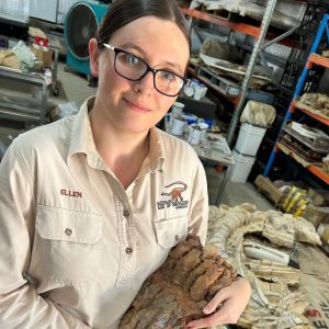 Ellen Mather and Stromatolite