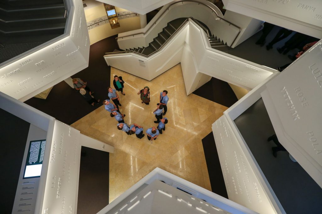 Students at the Sydney Jewish Museum